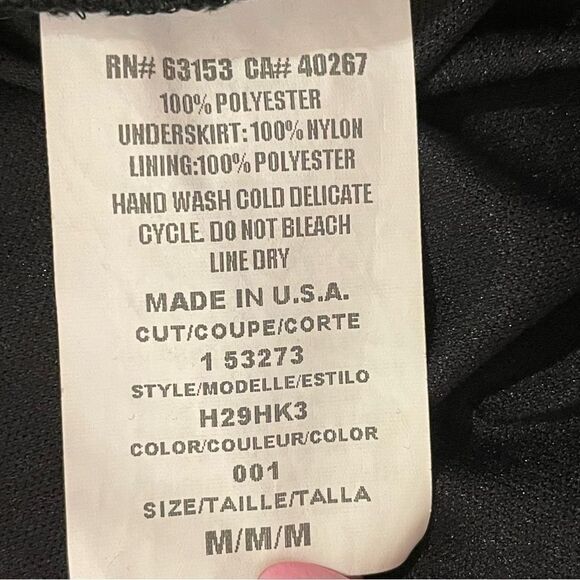 Rampage Halter Polkadot Dress Black and White With Pink Sewn On Sash And Hem Med - Picture 11 of 11